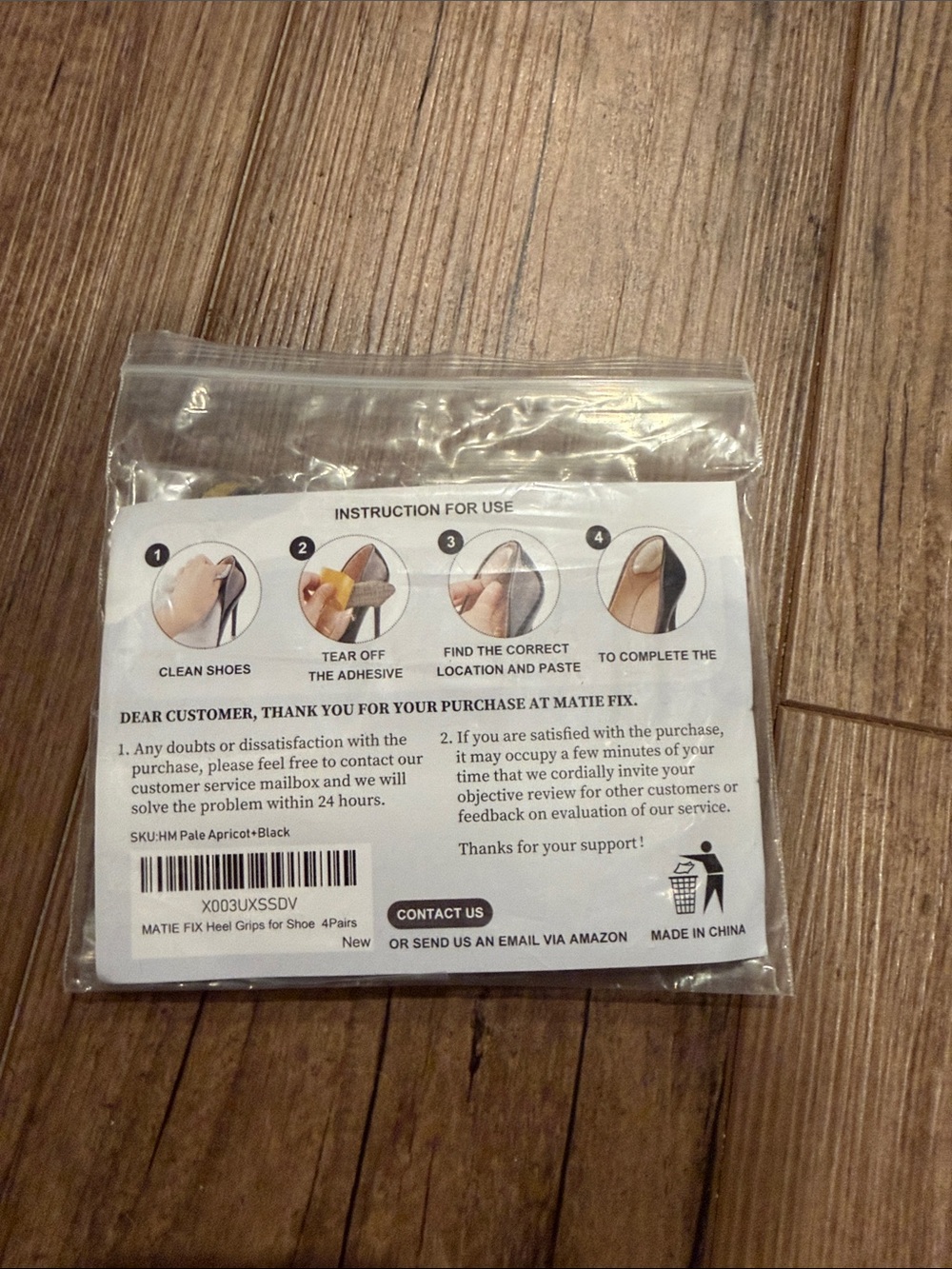 Heel grips for women’s shoes
